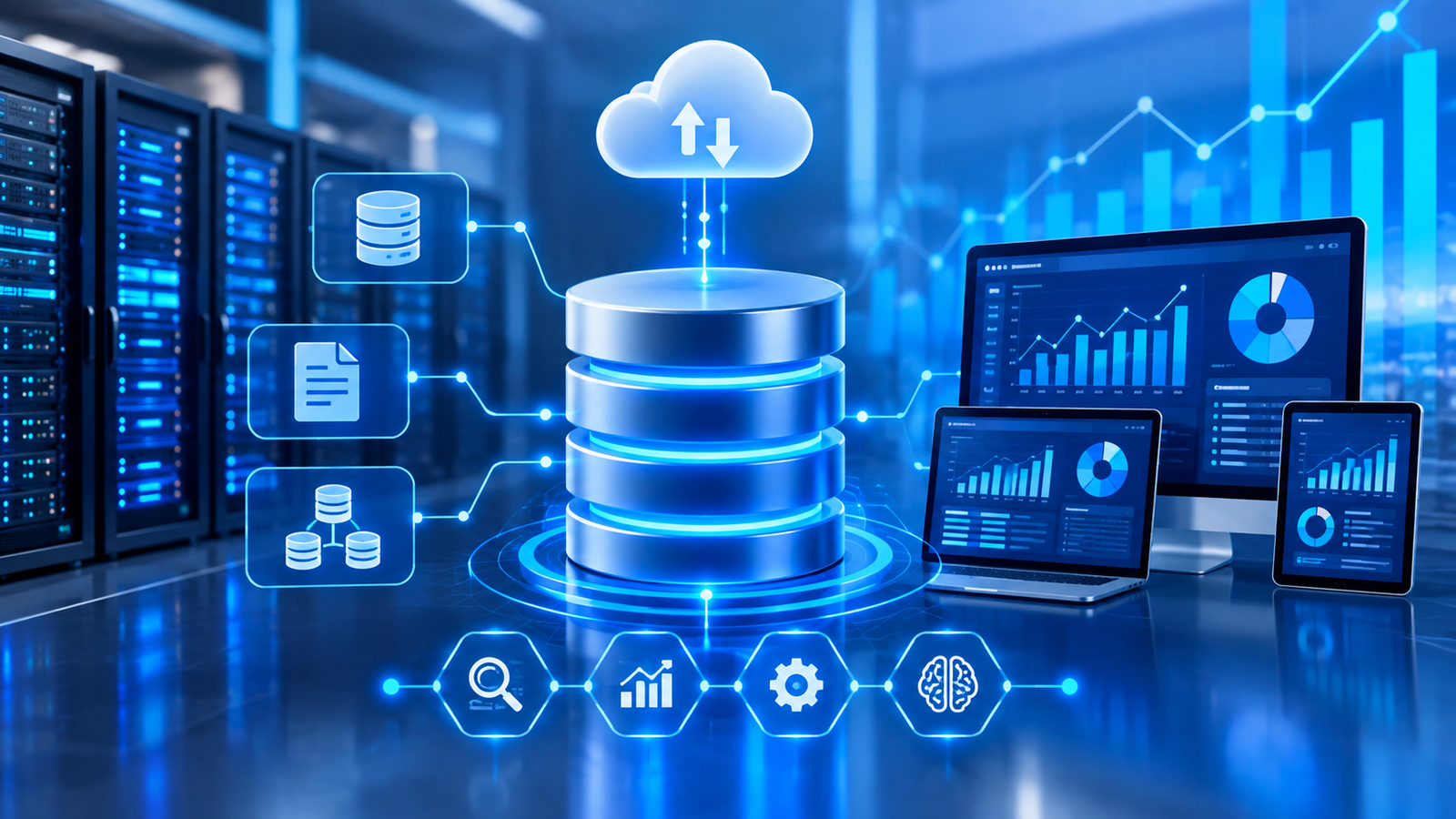 Database, data platform and analytics solution
