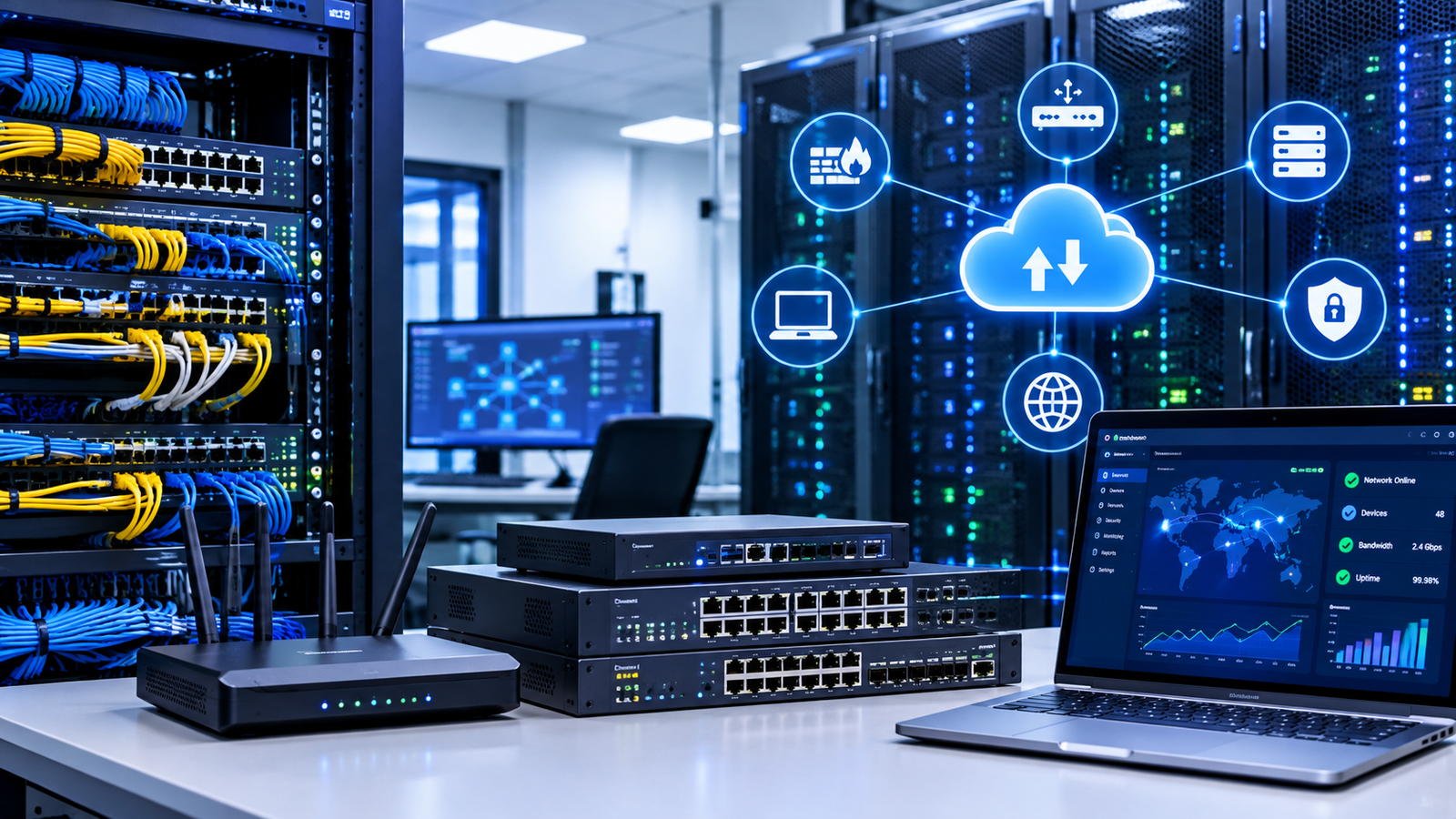 IT systems, servers and network infrastructure